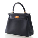 Hermes Noir Togo Kelly 25