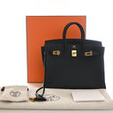 Hermes Noir Togo Verso Birk...