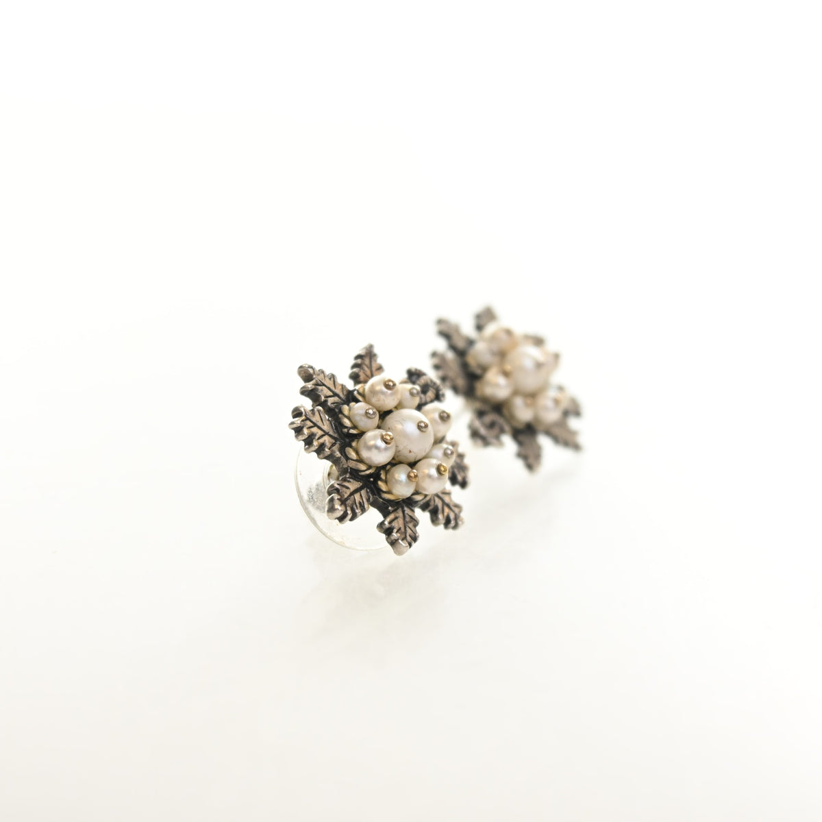 Chanel CC Pearl Cluster Stud Earrings, photo 7 of 7