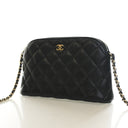 Chanel Caviar CC Dome Zip C...