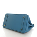 Hermes Turquoise Togo Birki...