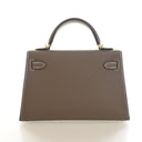 Hermes Etoupe Epsom Mini Ke...