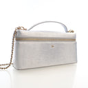 Chanel Lizard Embossed Calf...