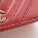 Chanel Mini Lambskin Chevro...