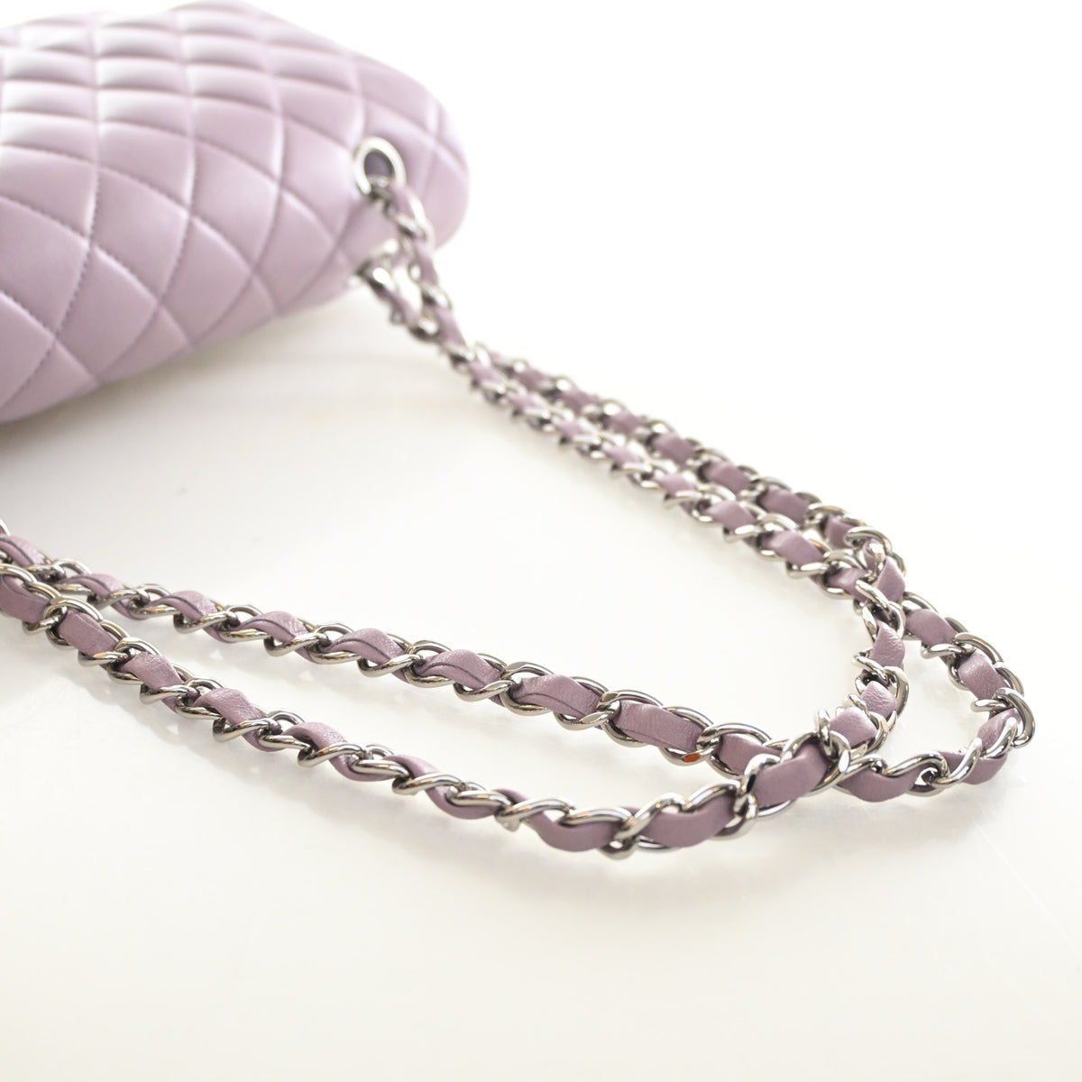 Chanel Medium Lambskin Classic Double Flap Bag, photo 10 of 15