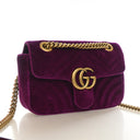 Gucci Small Velvet Marmont ...