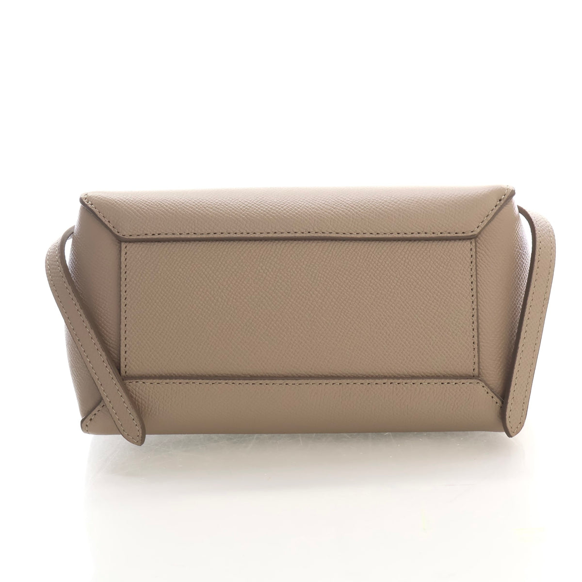 Pre-Owned Celine Belt Bag Nano Calfskin, base and feet view