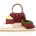 Gucci Small Calfskin Bamboo...