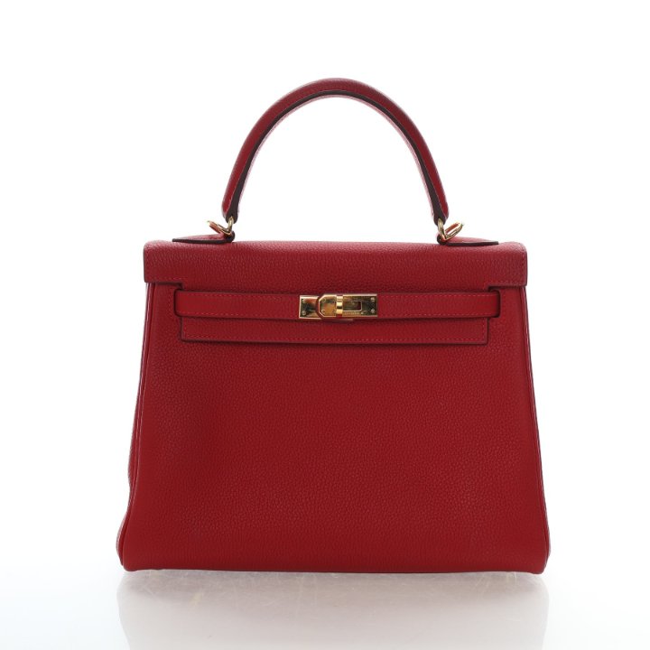 Hermes Rouge Casaque Togo Kelly 25