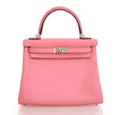 Hermes Rose Été Swift Kelly 25