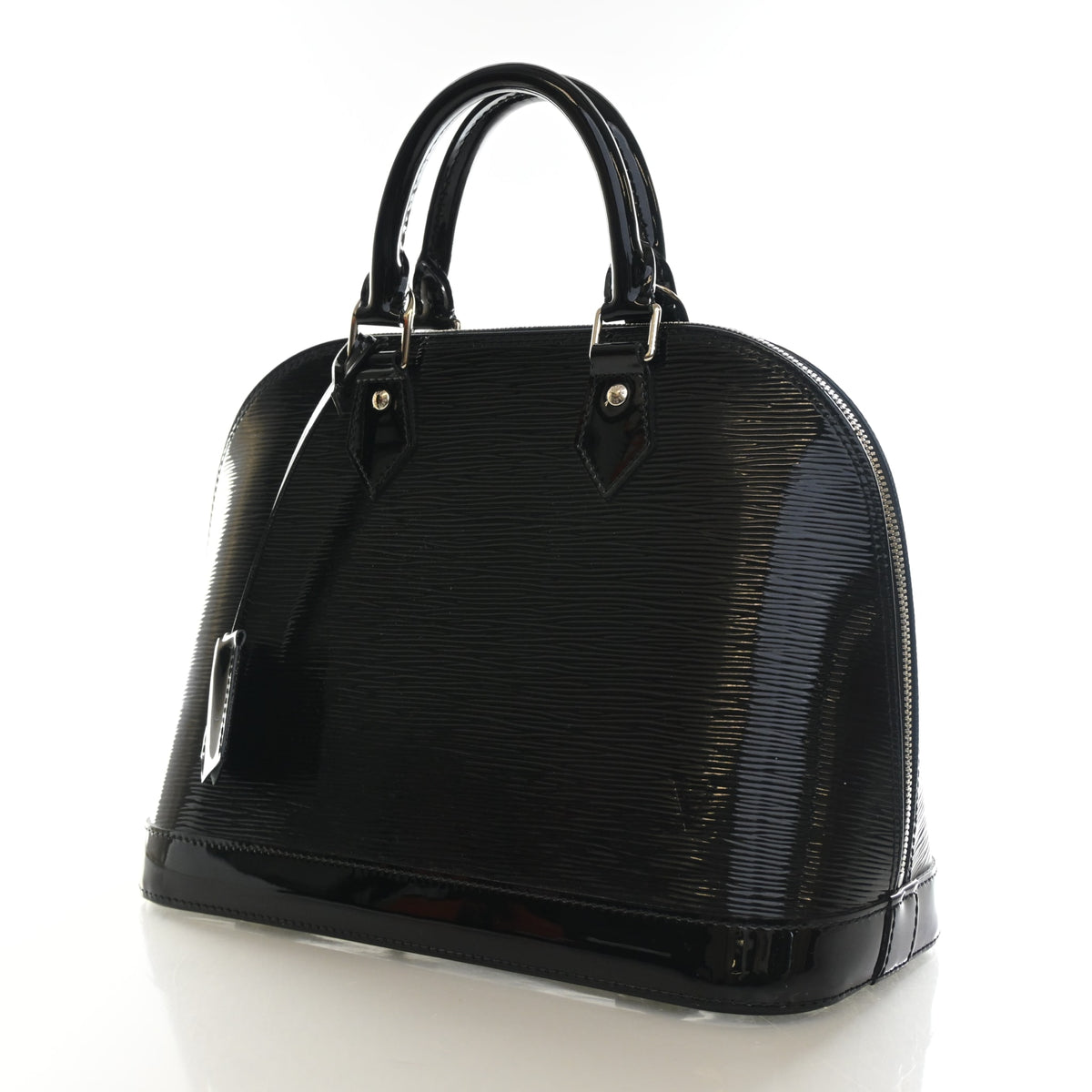 Pre-Owned Louis Vuitton Alma PM Epi Electric, three-quarter view