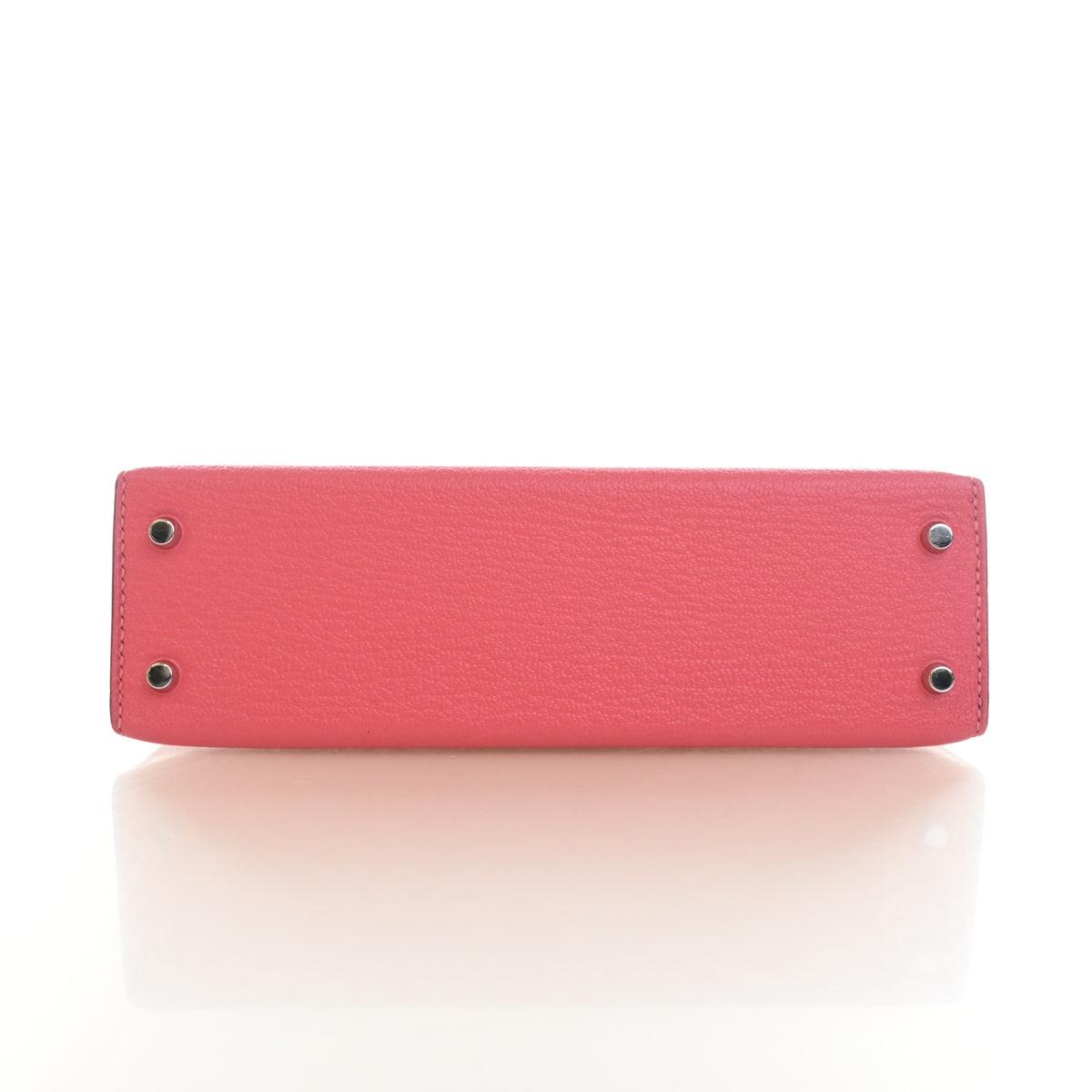 Hermes Rose Lipstick Chevre Mysore Mini Kelly 20, photo 10 of 16