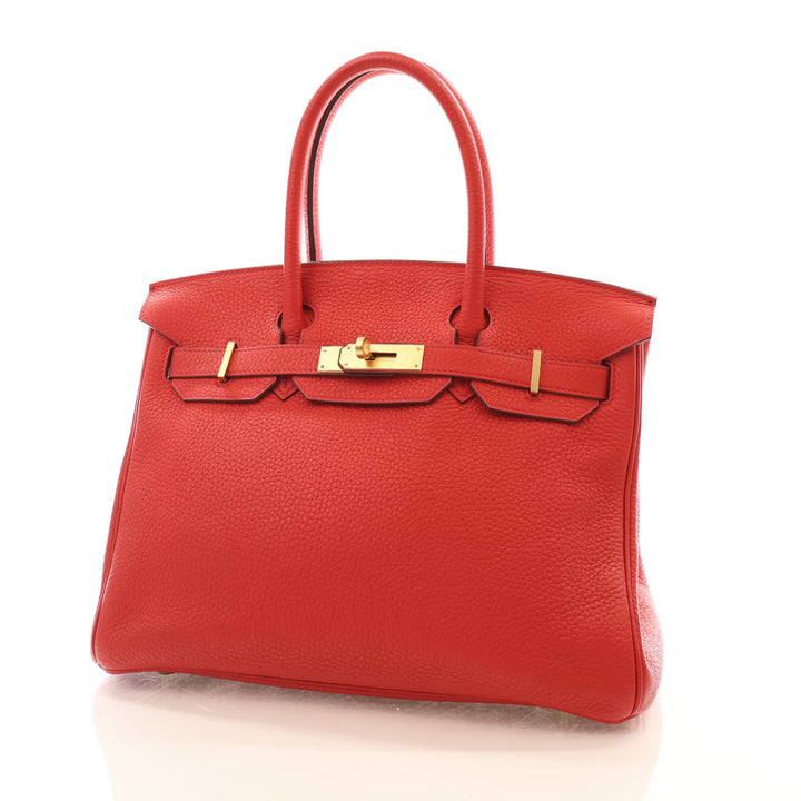 Hermes Rouge Tomate Togo 30