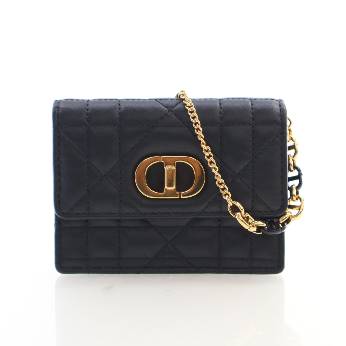 Pre-Owned Christian Dior Flap Bag Micro Calfskin Miss Dior, front view, photo 15 of 15