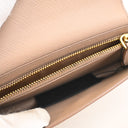 Prada Saffiano Fiocco Wristlet