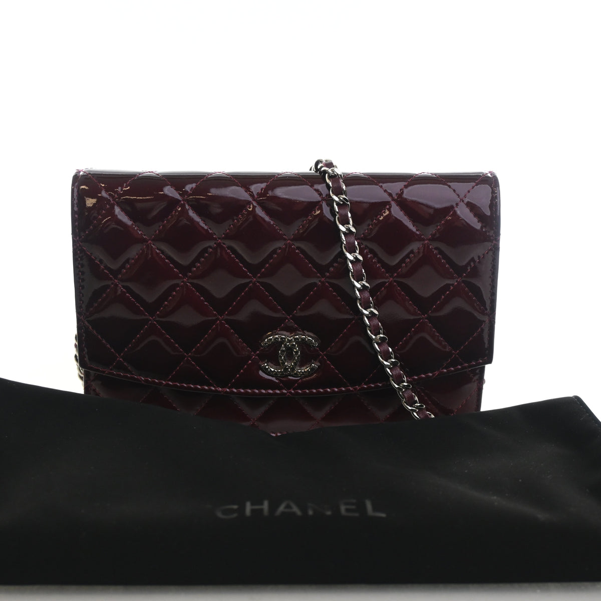 Chanel Patent Brilliant Wallet On Chain (WOC), photo 14 of 14