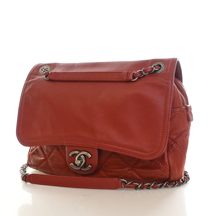 Chanel Calfskin In The Mix Flap Bag