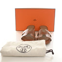 Hermes Gold Oasis Sandal Sz...