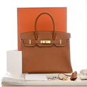 Hermes Gold Epsom Birkin 30