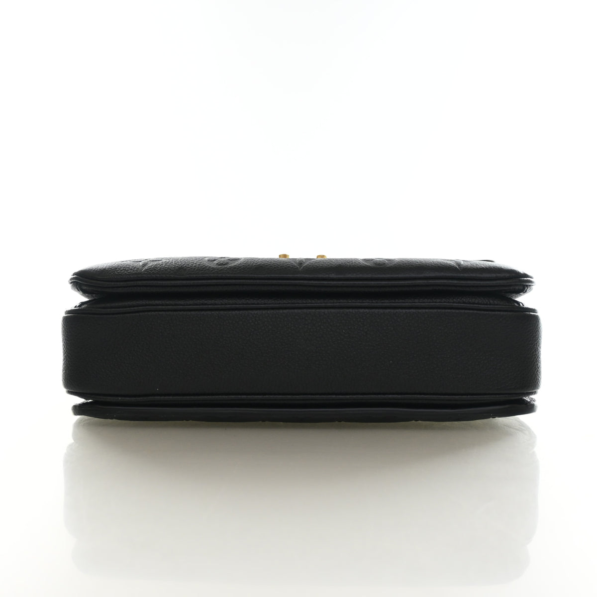 Pre-Owned Louis Vuitton Pochette Metis Monogram Empreinte, base and feet view, photo 9 of 14