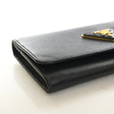 Prada Saffiano Long Flap Wa...