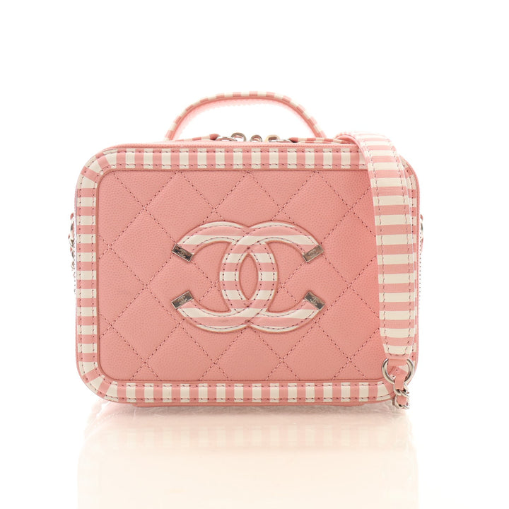 Chanel Caviar Filigree Vanity