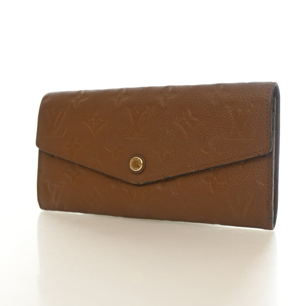 Pre-Owned Louis Vuitton Wallet Monogram Empreinte Curieuse, three-quarter view