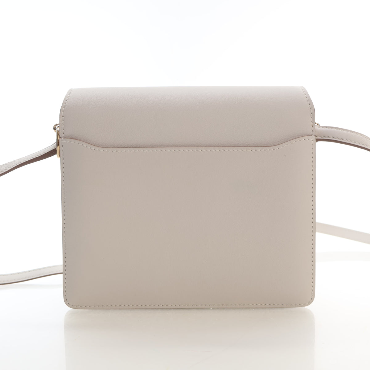 Pre-Owned Hermès Mini Beton Evercolor Leather Sac Roulis, back view