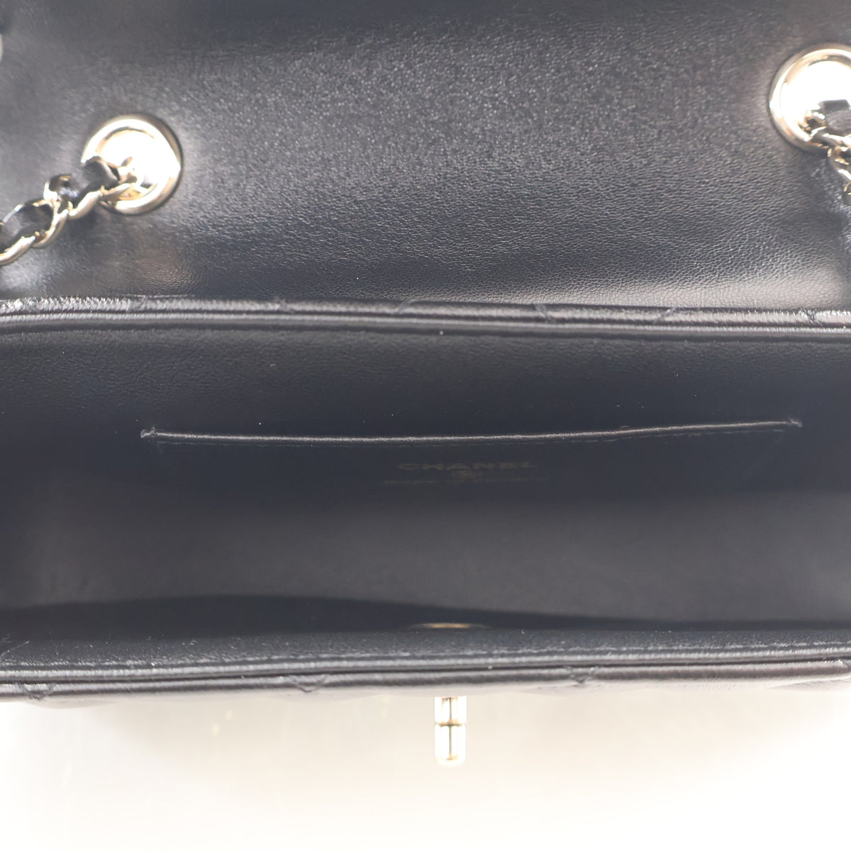 Chanel Lambskin Rectangular Phone Holder with Chain, photo 15 of 17