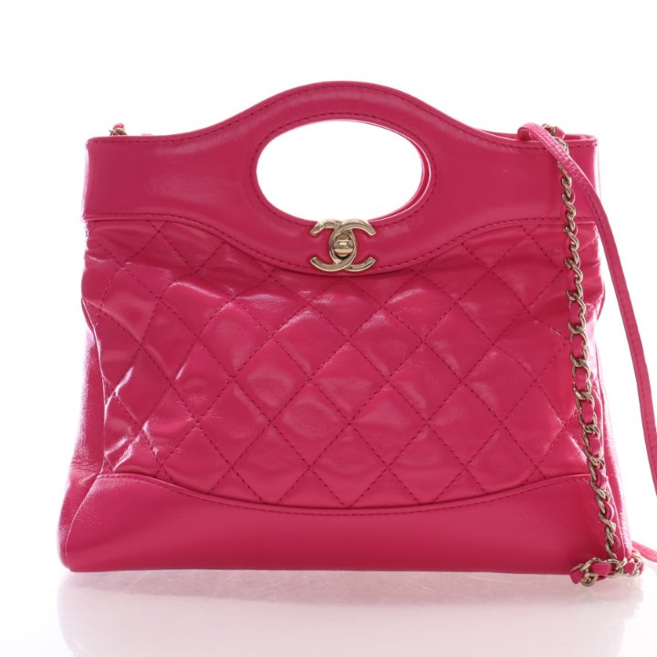 Chanel Large Glazed Calfskin 31 Shopping Bag
