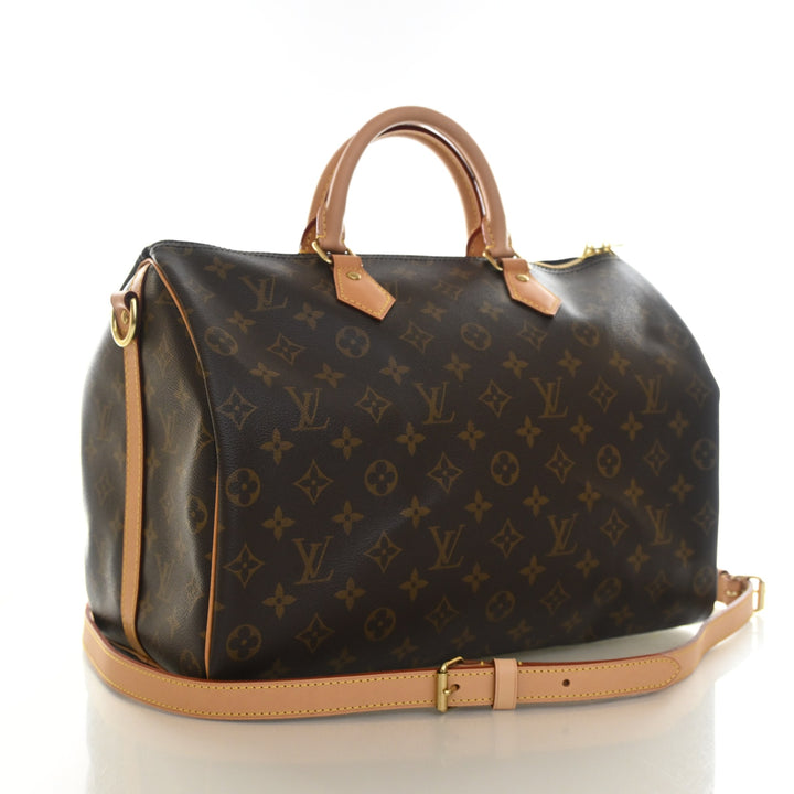 Louis Vuitton Monogram Speedy Bandouliere 35