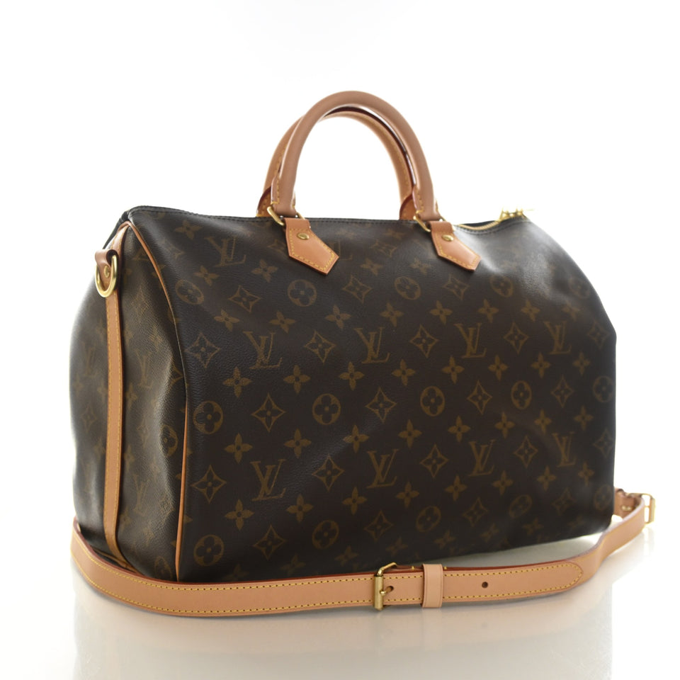Louis Vuitton Monogram Speedy Bandouliere 35