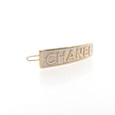Chanel Crystal Logo Barret ...