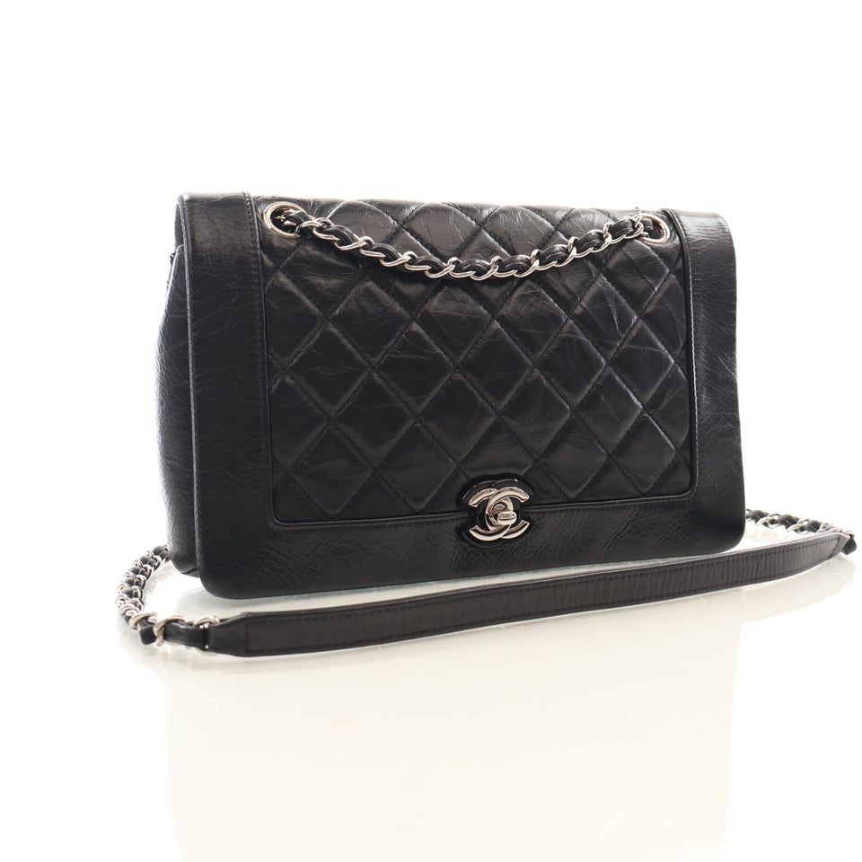 Chanel Calfskin CC Flap Bag