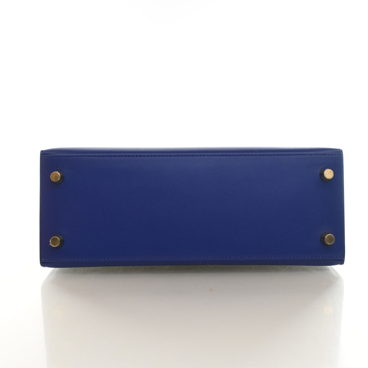 Hermes Bleu Electrique Veau Tadelakt Kelly 25, photo 9 of 18