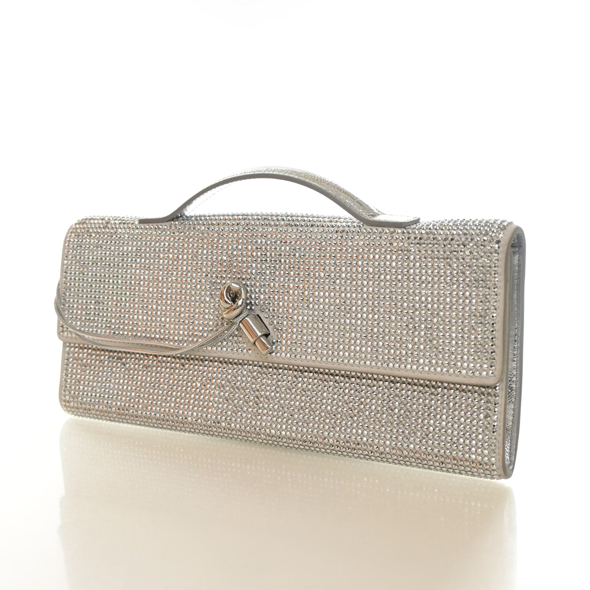 Bottega Veneta Crystal Andiamo Clutch, photo 3 of 14