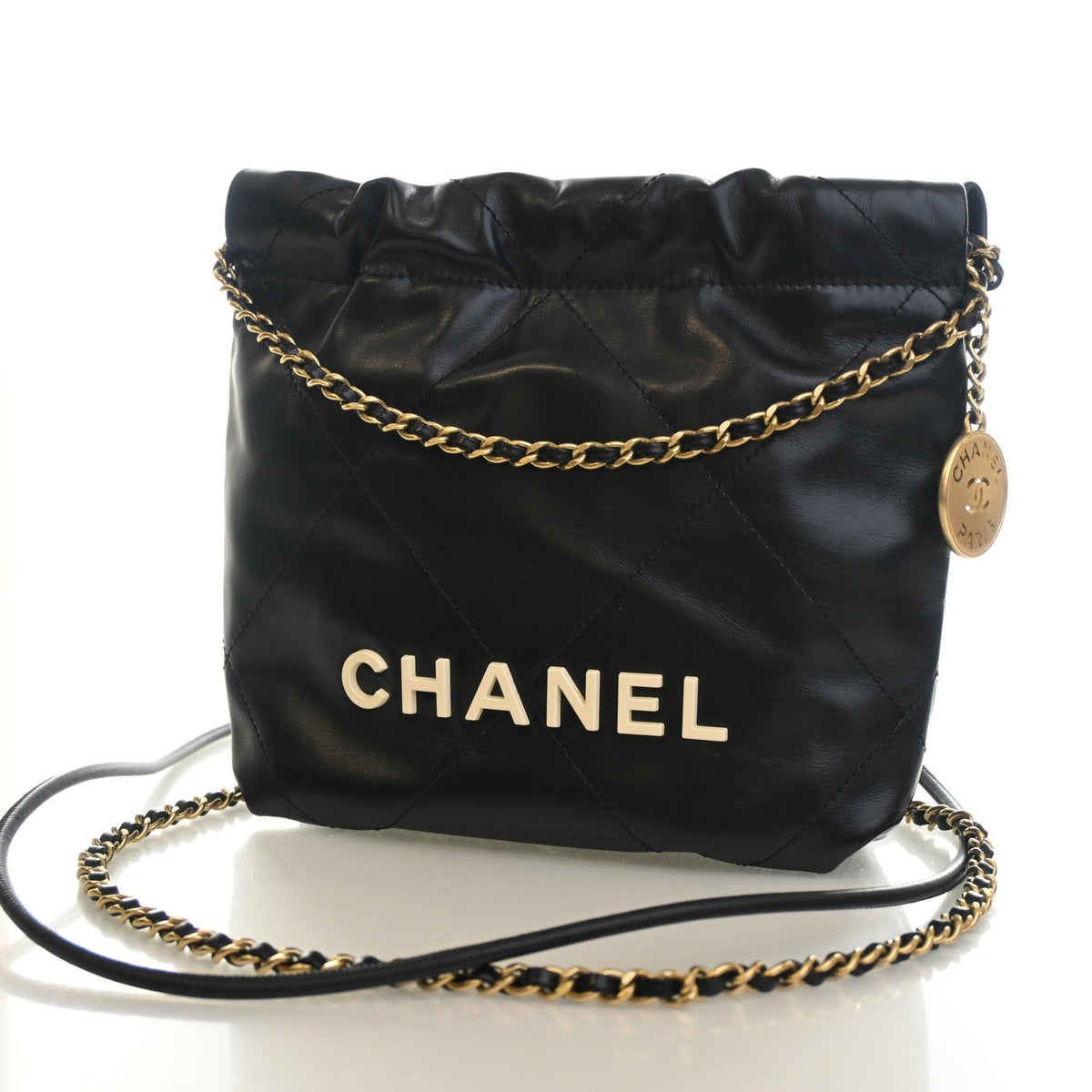 Chanel Mini Calfskin 22 Hobo, photo 3 of 15