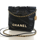 Chanel Mini Calfskin 22 Hobo