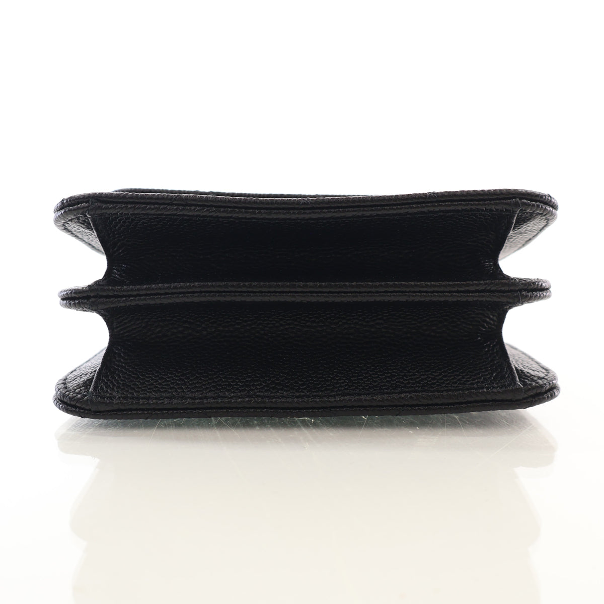 Chanel Mini Caviar Ribbon Chain Cardholder Crossbody, photo 9 of 16