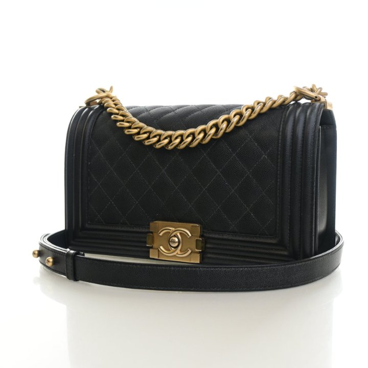 Chanel Medium Caviar Boy Bag, photo 3 of 16