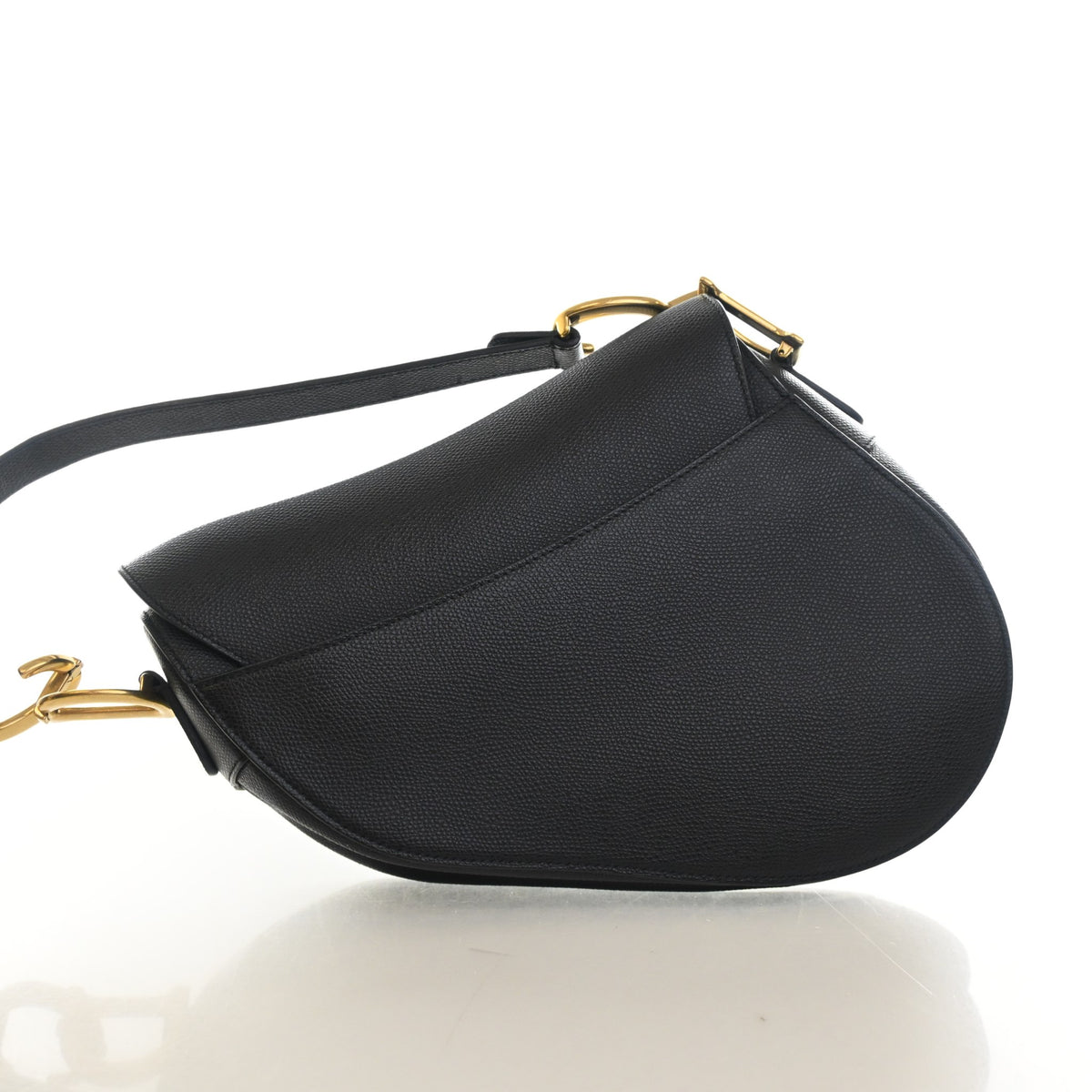 Pre-Owned Christian Dior Saddle Bag Medium Calfskin, side profile, photo 10 of 12