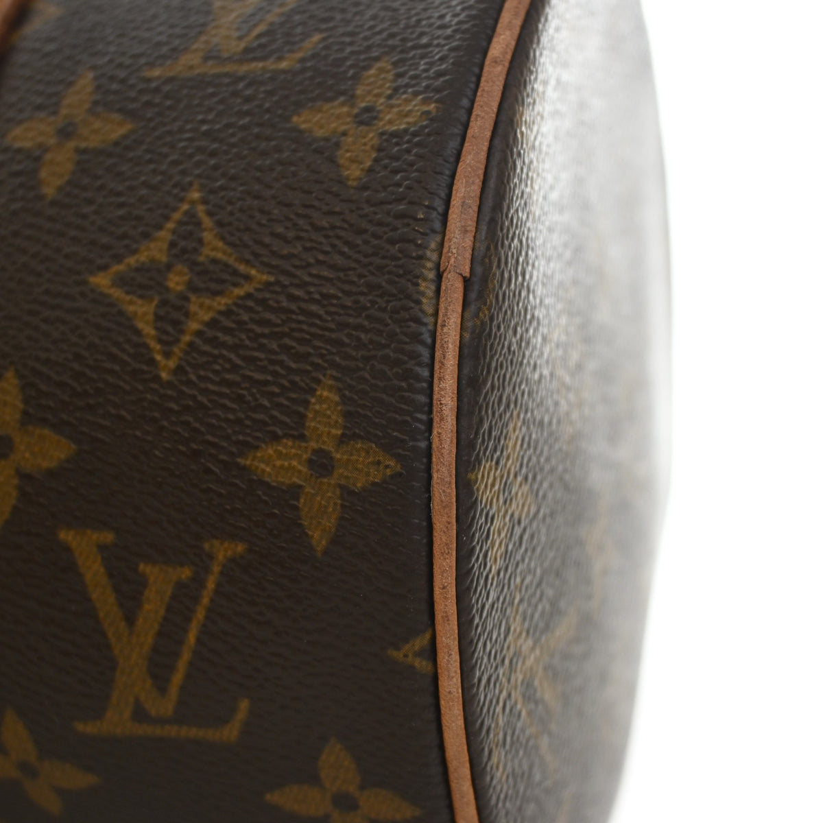 Vintage Louis Vuitton Papillon 30 Monogram, base and feet view, photo 15 of 21
