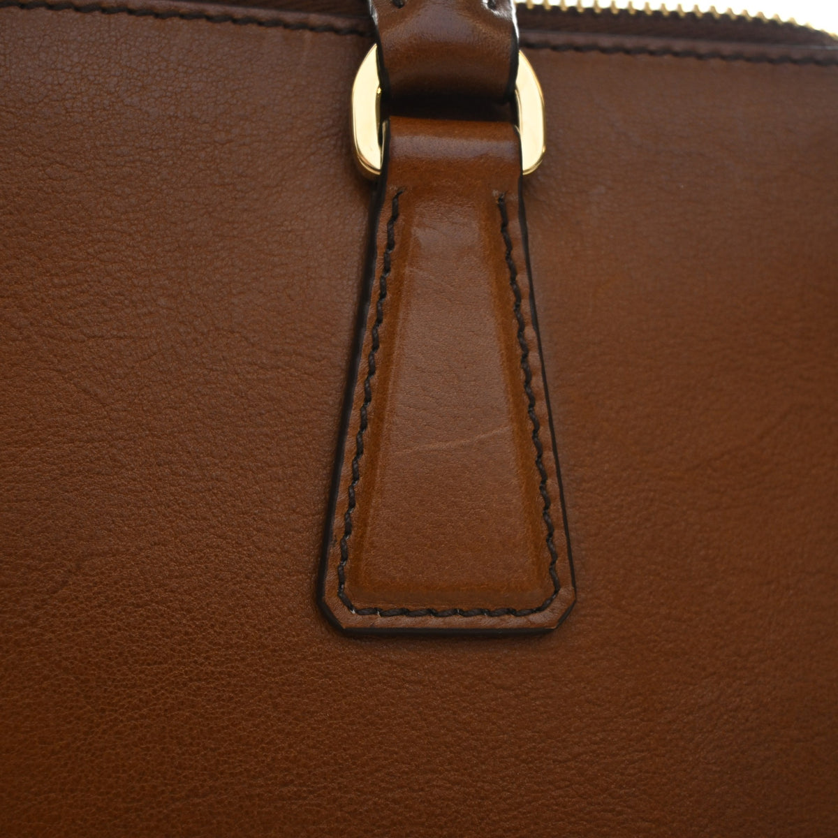 Pre-Owned Prada Galleria Medium Calfskin, detail view