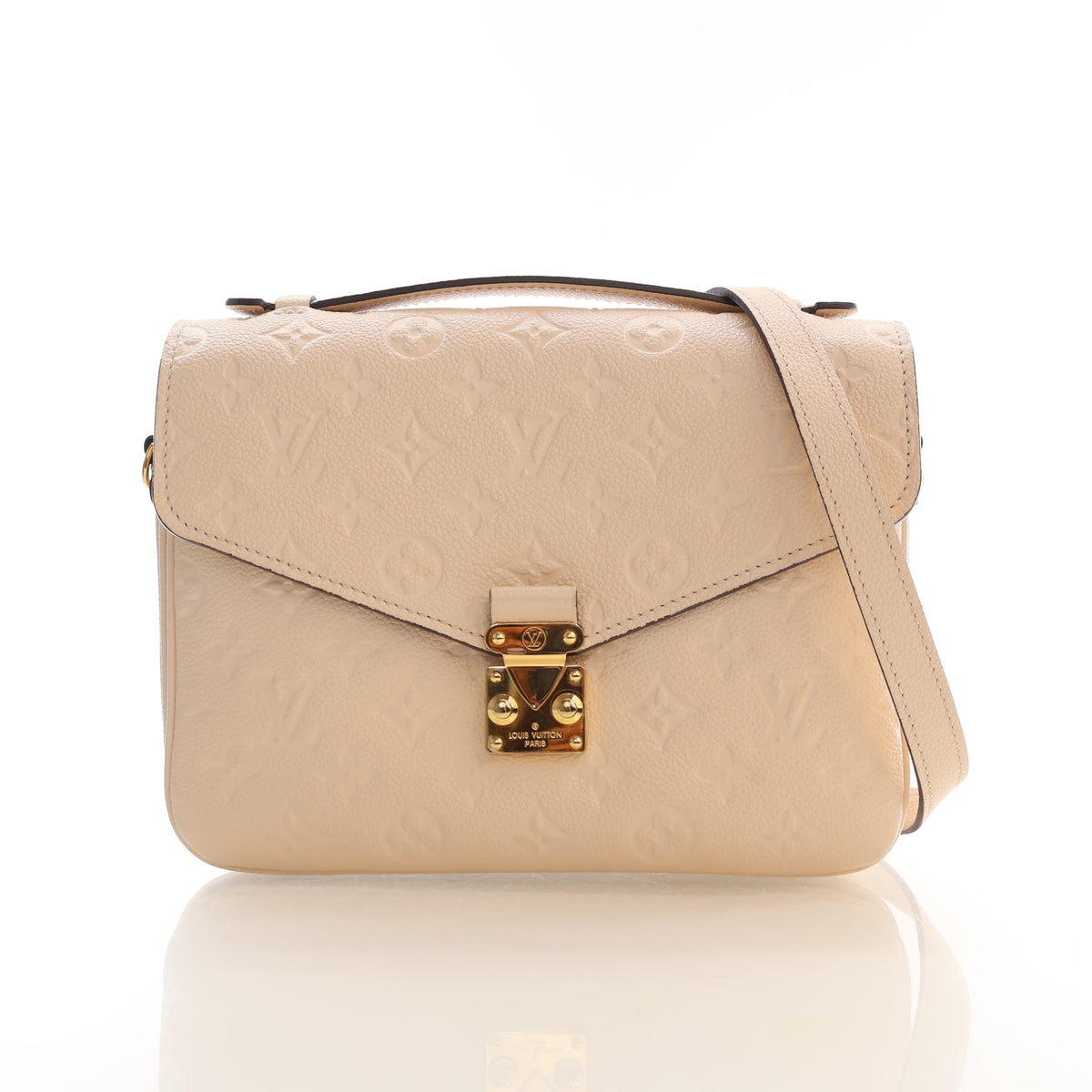 Pre-Owned Louis Vuitton Pochette Monogram Empreinte Métis, front view
