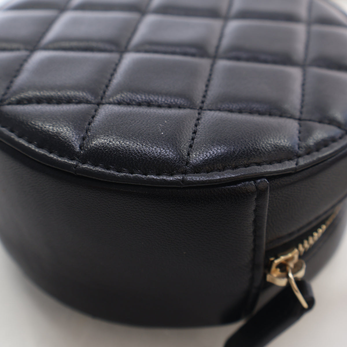 Chanel Mini Lambskin Round Crossbody Bag, photo 13 of 15