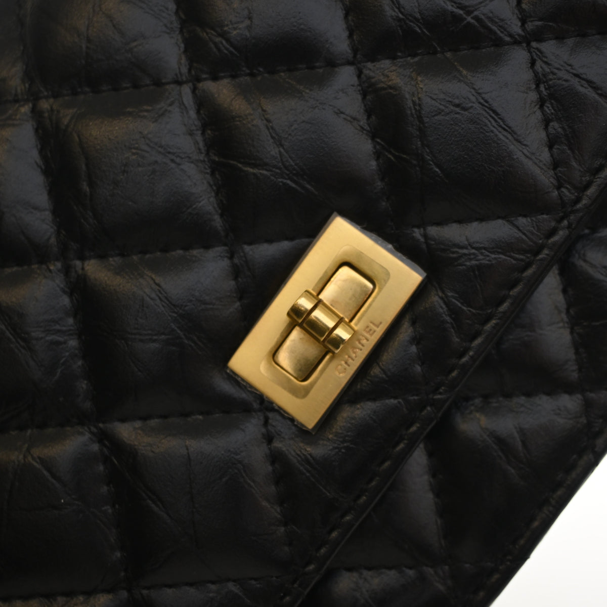 Chanel Aged Calfskin Reissue 2.55 Wallet On Chain (WOC), photo 4 of 14