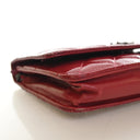 Chanel Patent Wallet On Cha...