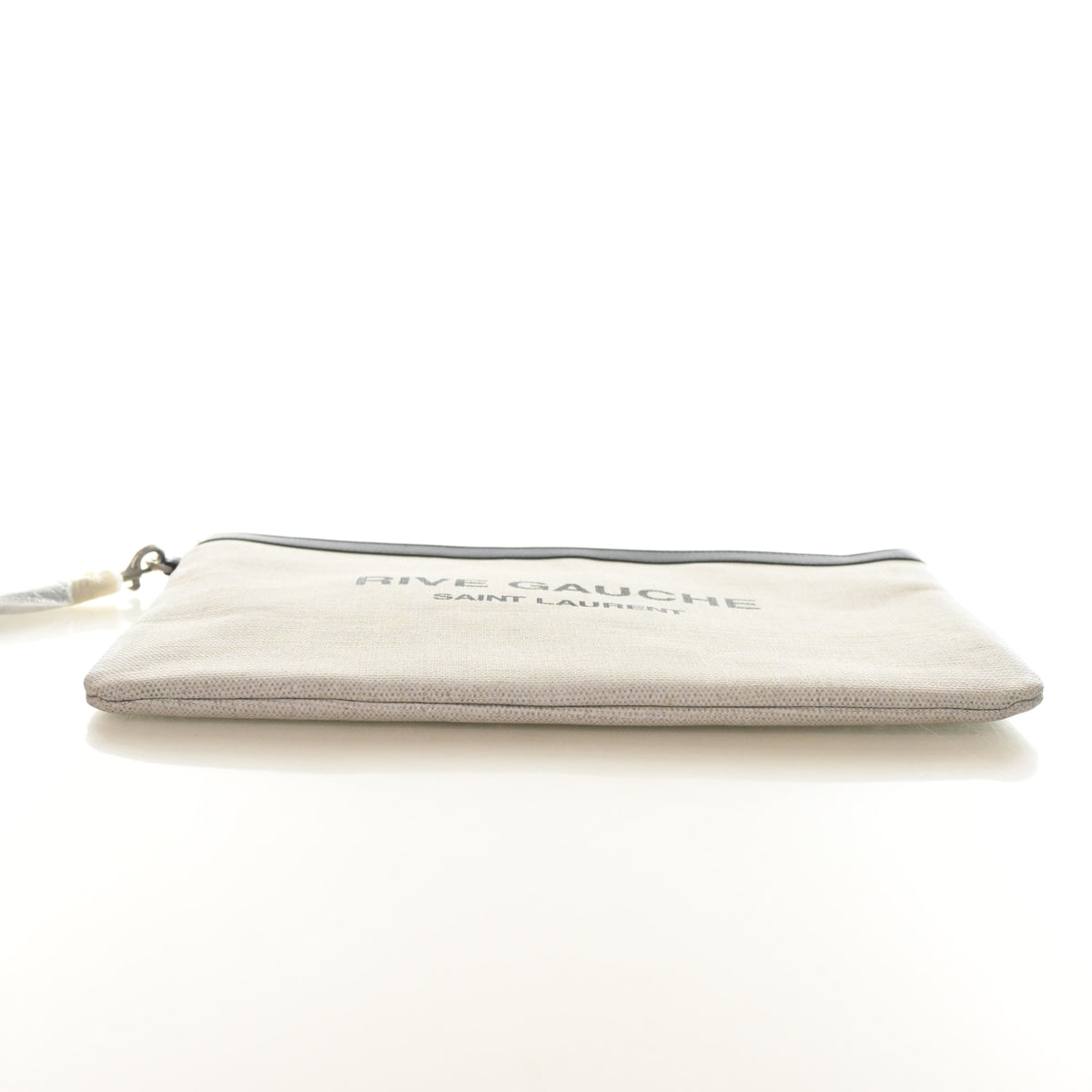 Saint Laurent Mixed Fibers River Gauche Zip Pouch, photo 9 of 12