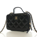 Chanel Mini Glazed Calfskin...