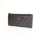 Chanel Grey Camellia Quilte...